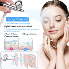 Beauty Star machine control panel and dial for easy vacuum adjustment.