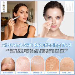Beauty Star nine-level suction power for adjustable skin treatment