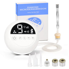 Beauty Star Pro cordless microdermabrasion device for smooth at-home sessions