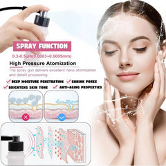 Beauty Star spray function bottles for hydration during sessions