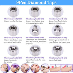 Beauty Star spray gun in action providing hydrating exfoliation during treatment.