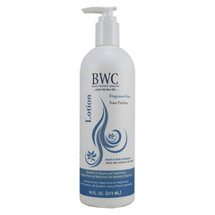 Beauty Without Cruelty Botanical Lotion fragrance-free 16 oz bottle for everyday hydration.