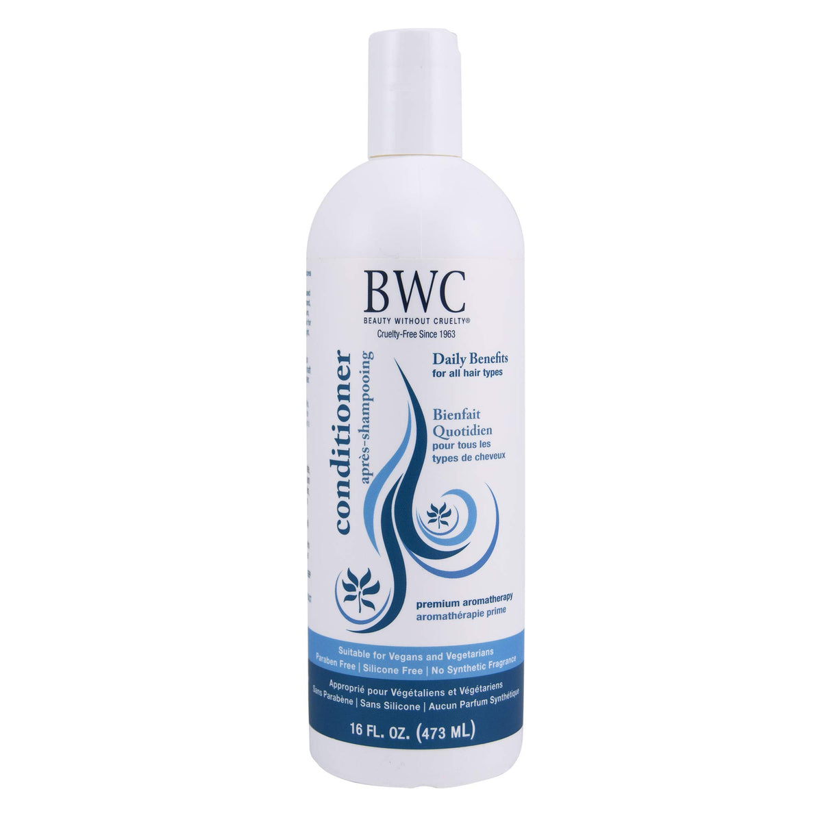 Beauty Without Cruelty Daily Benefits conditioner bottle for daily hair care.