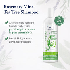 Beauty Without Cruelty rosemary mint tea tree shampoo rosemary leaves