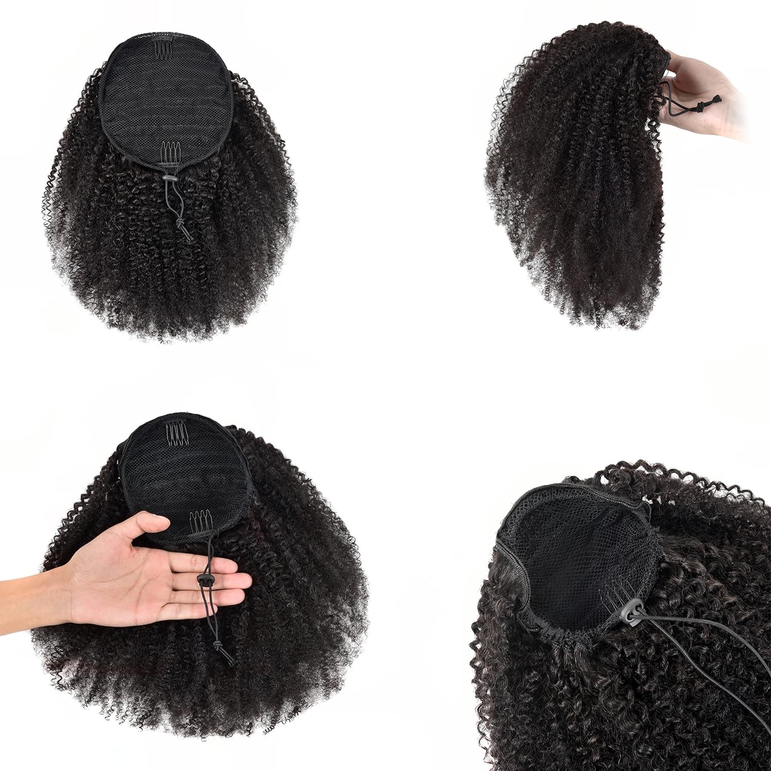 Beauty Youth clip-in ponytail blends with natural hair for effortless everyday wear.