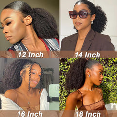 Beauty Youth clip-in ponytail extension installation shows quick, seamless volume boost.