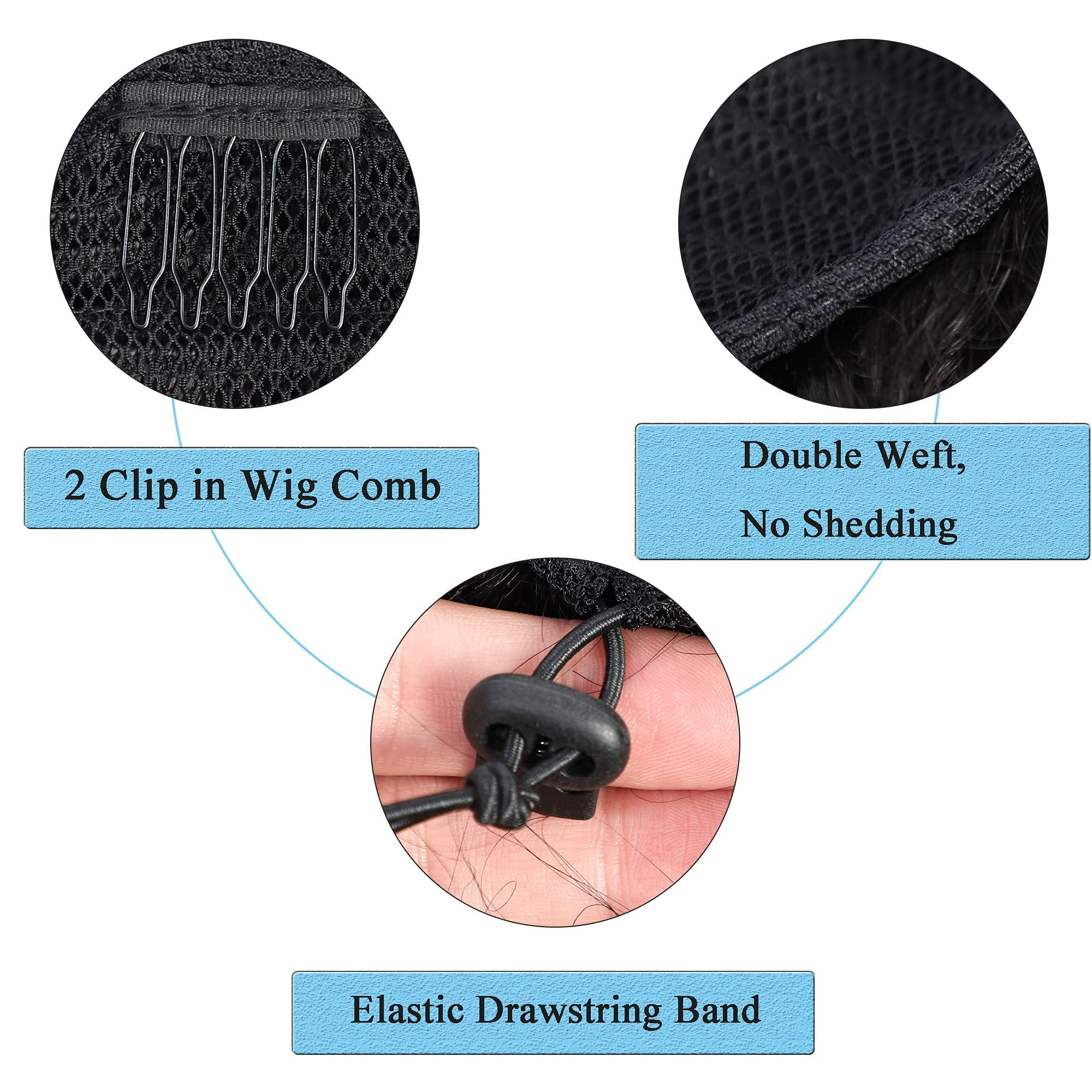 Beauty Youth washable ponytail extension with no strong odor.
