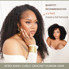 Beauty Youth invisible crochet extension for low-profile weave