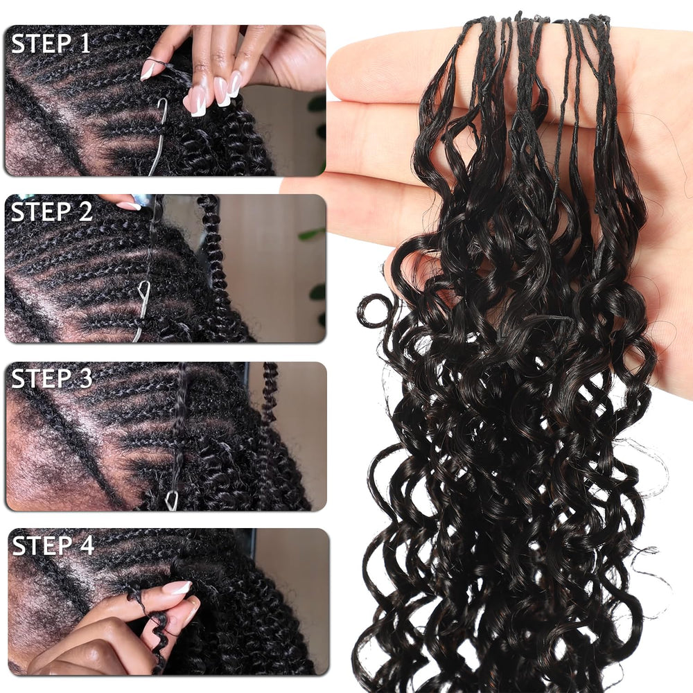 Beauty Youth pre-separated hair strands for precise styling