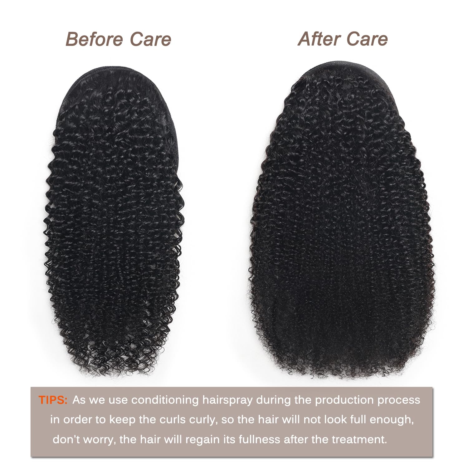 Beauty Youth soft and silky Afro kinky curls offer smooth touch.
