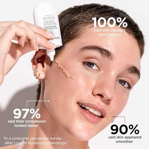 BeautyBio Blendrops polyglutamic acid hydration visual highlights skin plumping action