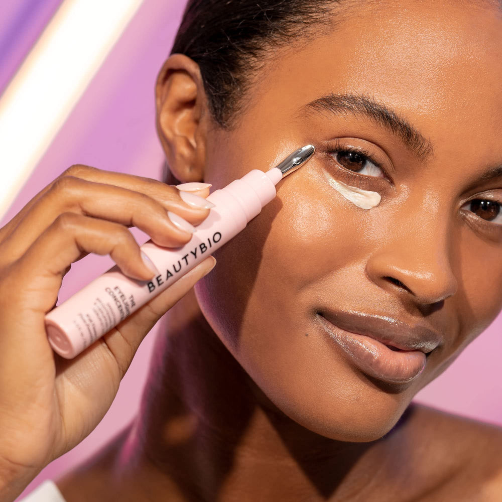 BeautyBio Eyelighter Concentrate hydration boost from hyaluronic acid and vegan squalane
