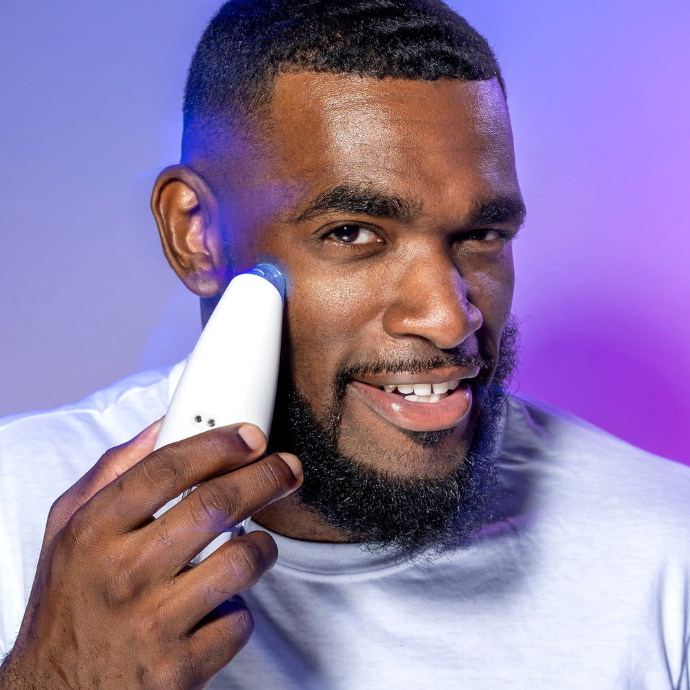 BeautyBio GLOfacial at-home setup for spa-like cleansing
