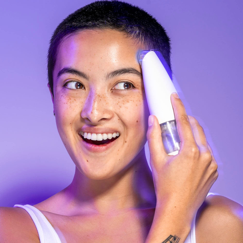 BeautyBio GLOfacial small treatment tip for precise pore cleansing
