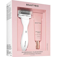 BeautyBio GloPRO scalp tool close-up showing ergonomic design for gentle scalp massage.