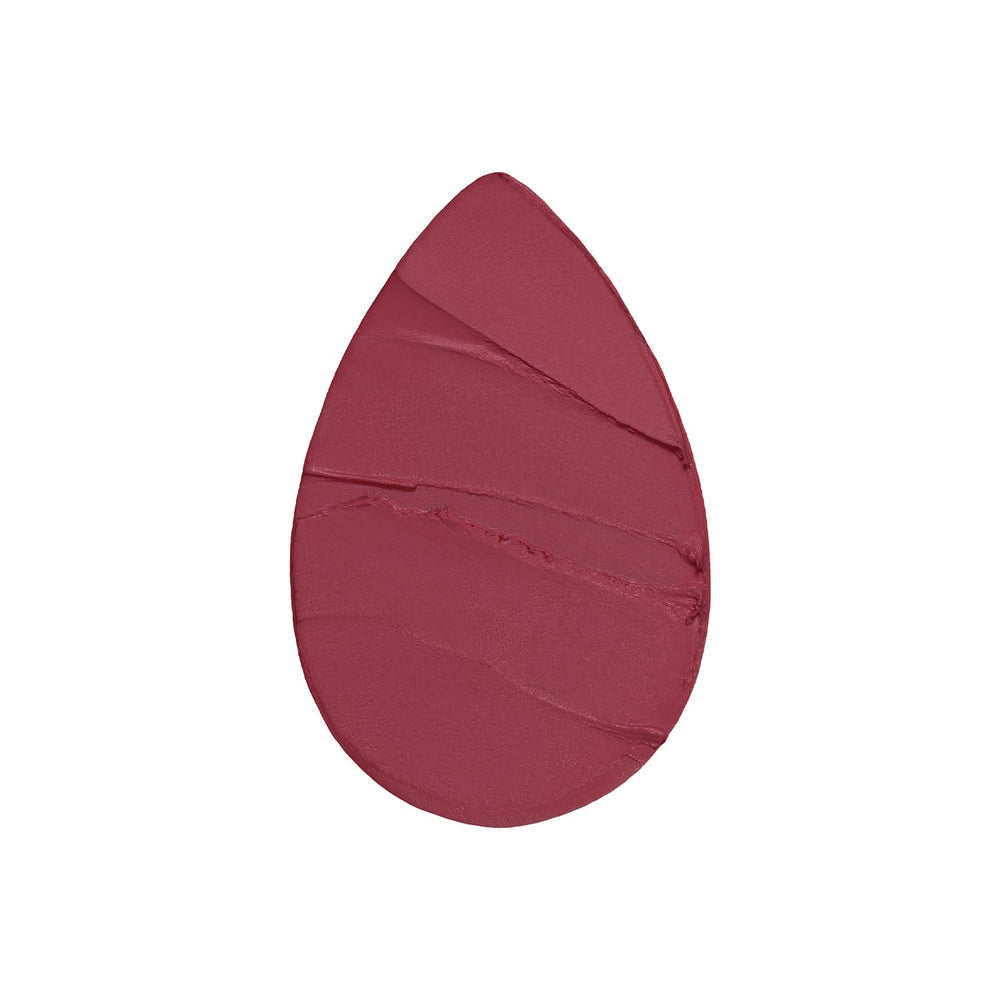 Beautyblender Bounce Liquid Whip Blush texture swirl demonstrates creamy, blendable finish.