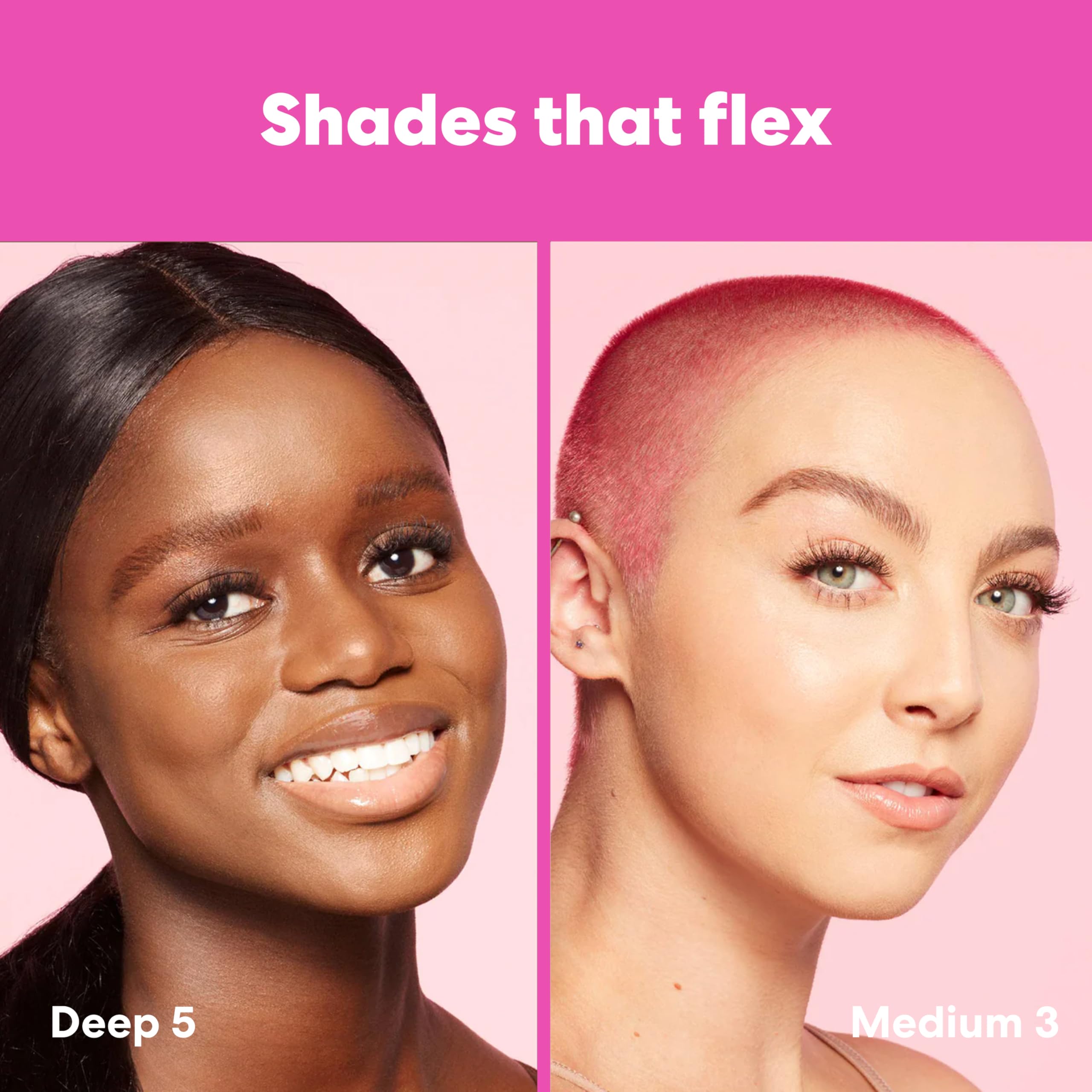 Beautyblender hyaluronic-acid-niacinamide-infused formula close-up highlights hydration and skin benefits.