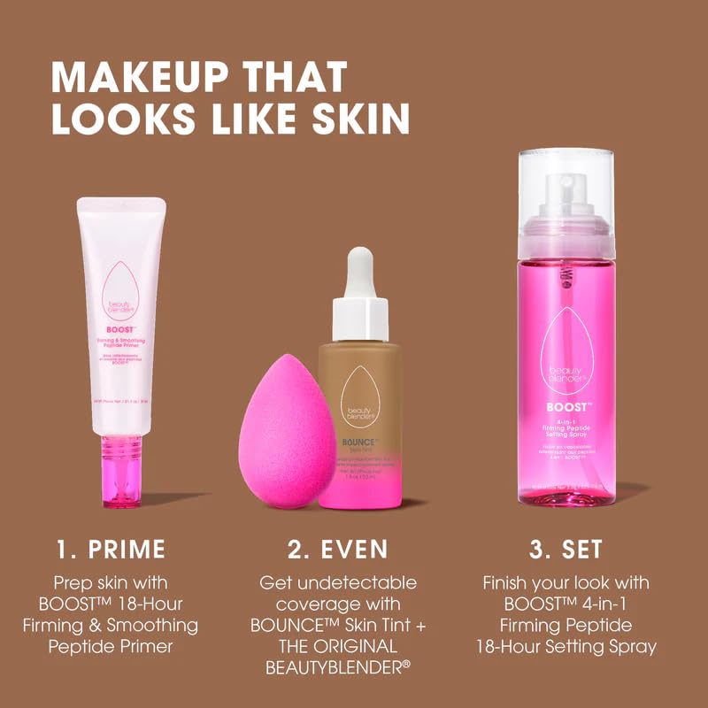 Product on skin after setting for a photo-ready, long-lasting look.