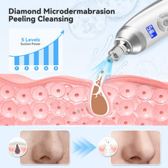 Beautycity nine diamond heads offering versatile skincare options for multiple areas.