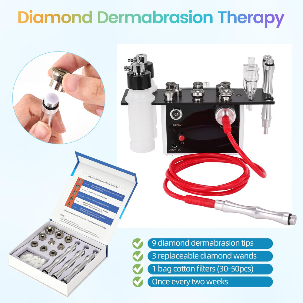 Beautycity Replaceable Diamond Tips Collection enabling customized treatments for different skin needs