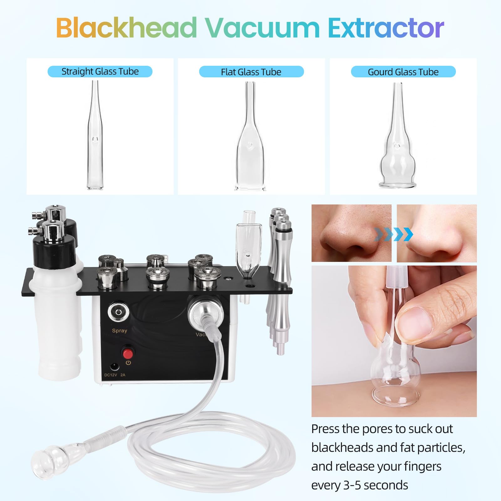 Beautycity Spray Kit Attachment for even product distribution during sessions