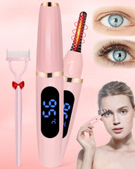 BeautyCurls heated eyelash curler compact for on‑the‑go use and quick lifts.