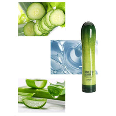 BeautyMALL cucumber gel packaging label close-up highlights origin
