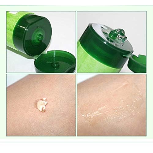 BeautyMALL cucumber gel skin swatch demonstrates non-greasy moisture