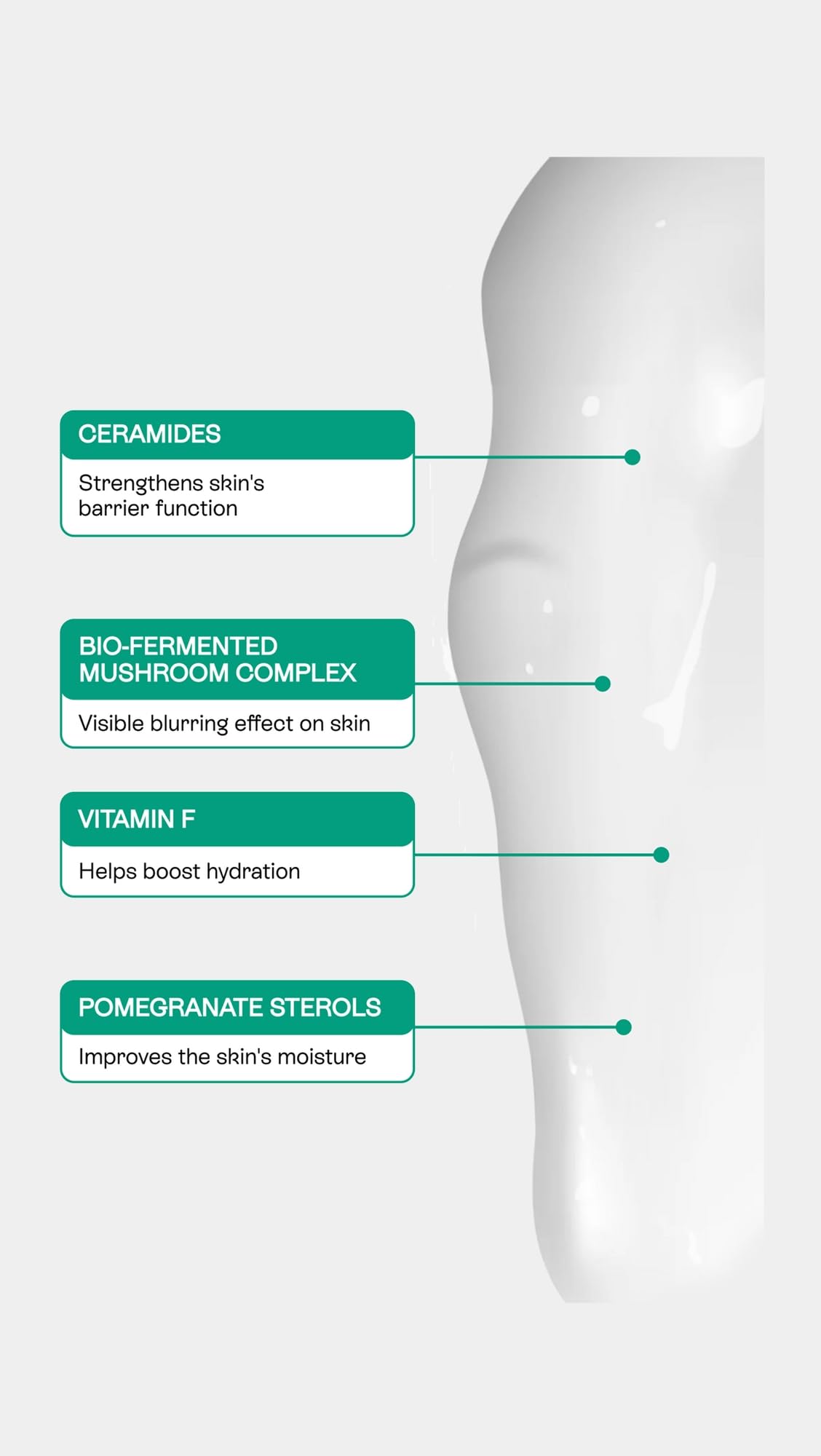 BeautyStat Universal Pro-Bio Moisture Boost Cream bio-fermented bifidus illustration.