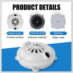 Beautystyle cap and propeller enhancing water movement for efficient jet delivery.