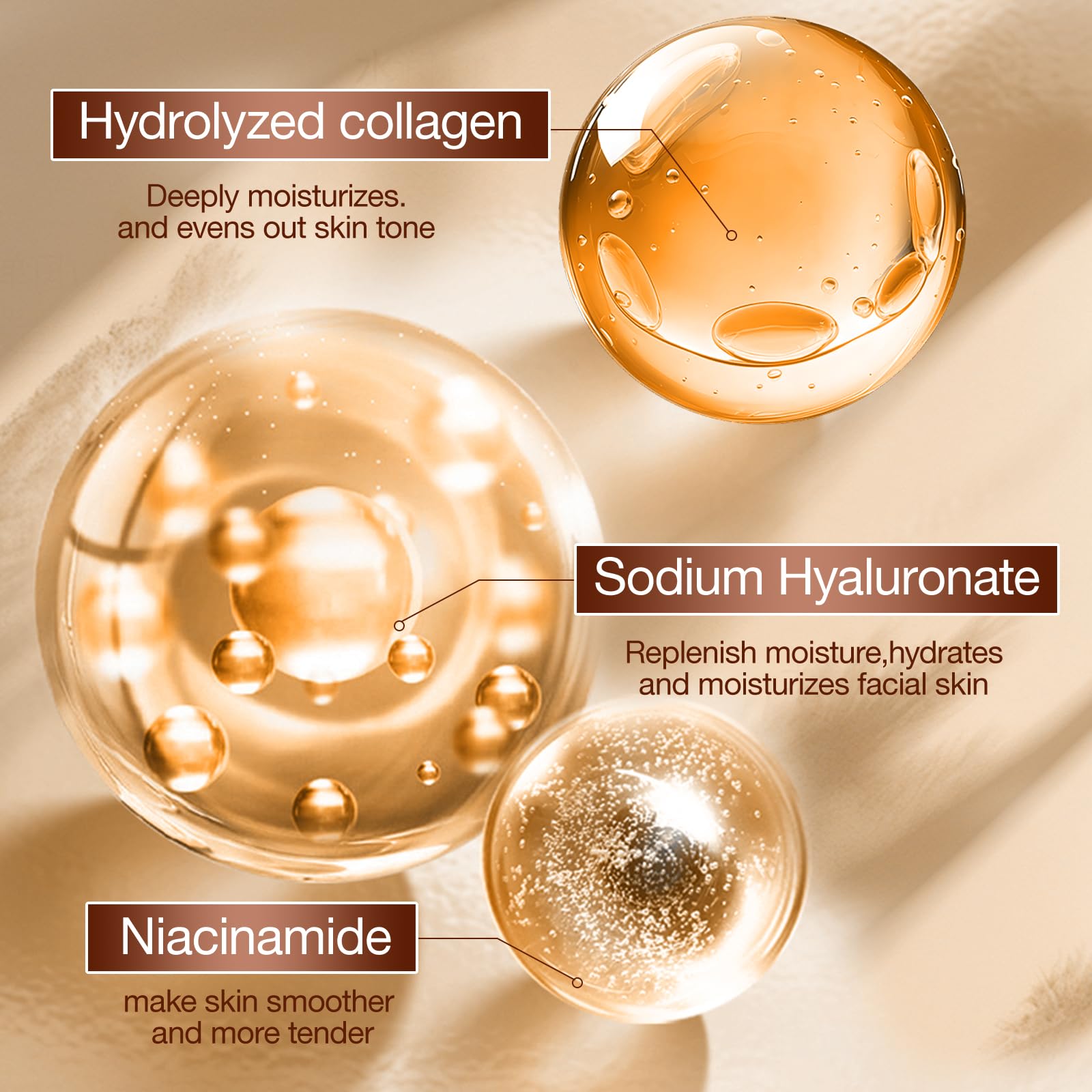 BEAUTYTURESS eye cream tube helps refresh and brighten the eye area