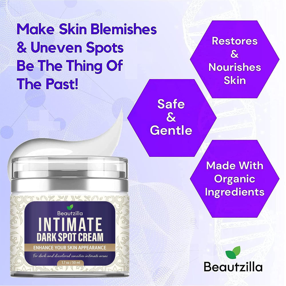 Beautzilla moisturizing cream close-up showing smooth, supple skin.