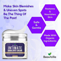 Beautzilla moisturizing cream close-up showing smooth, supple skin.
