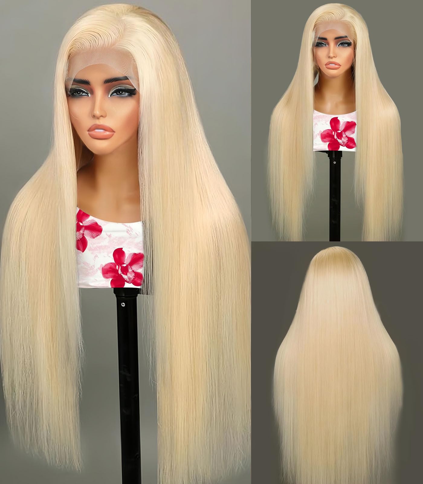 Bebeest 200 density lace front wig provides fuller style without heaviness.