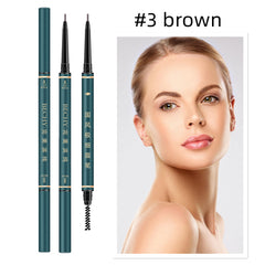 BECHY brow pencil with built-in spoolie brush for blending