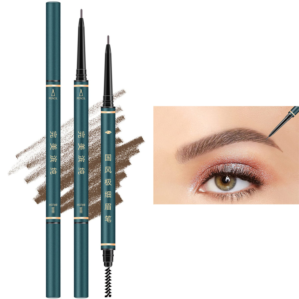 BECHY eyebrow pencil ultra-fine tip enables precise, hair-like strokes for natural brows.