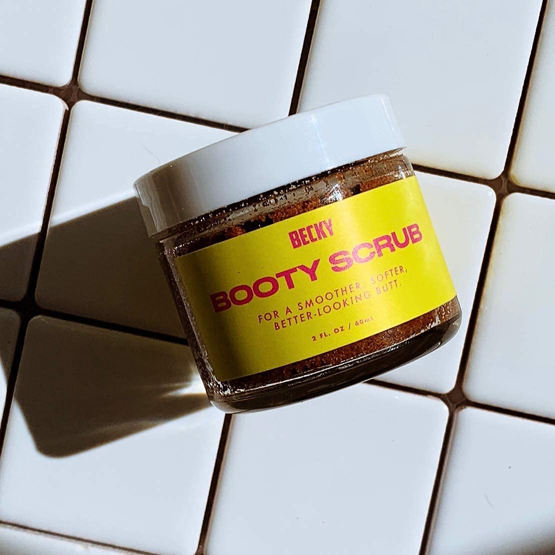 Becky bikini area smoothing with exfoliation reducing rough patches