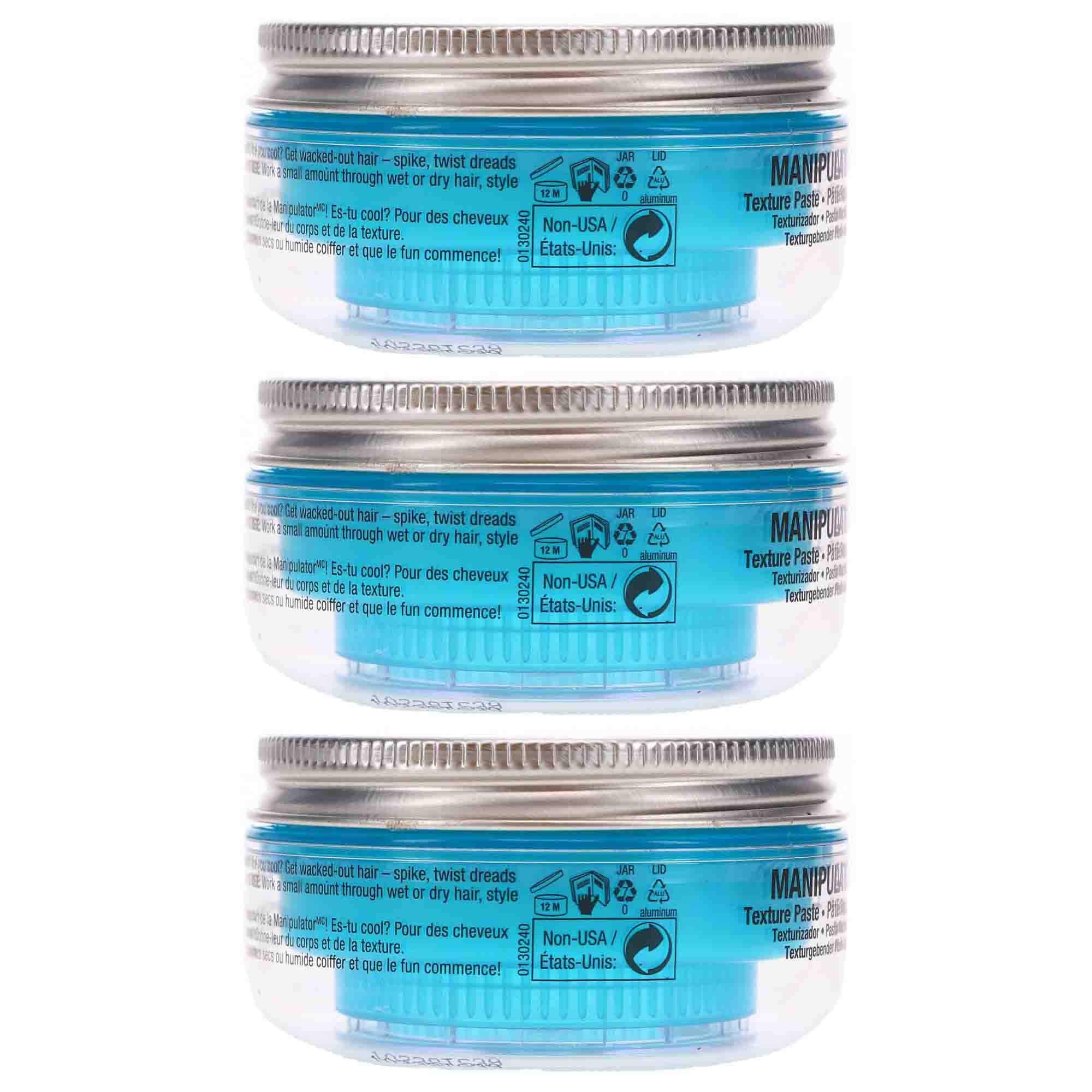 Bed Head Manipulator natural finish keeps hair flexible and defined.