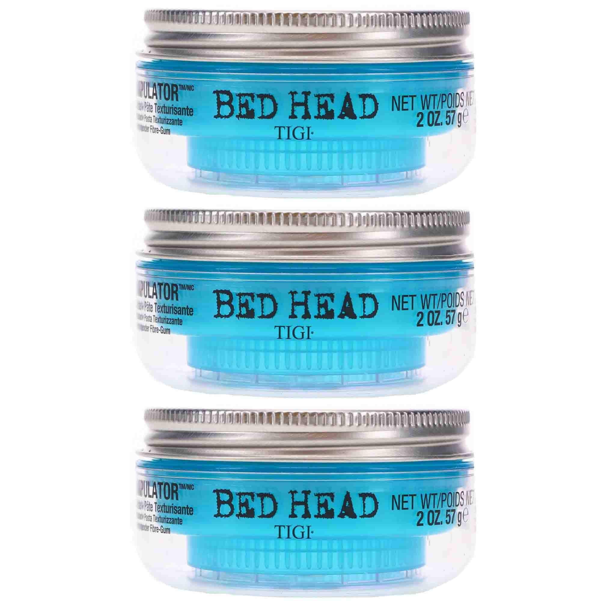 Bed Head Manipulator packaging close-up highlighting premium hold and texture.