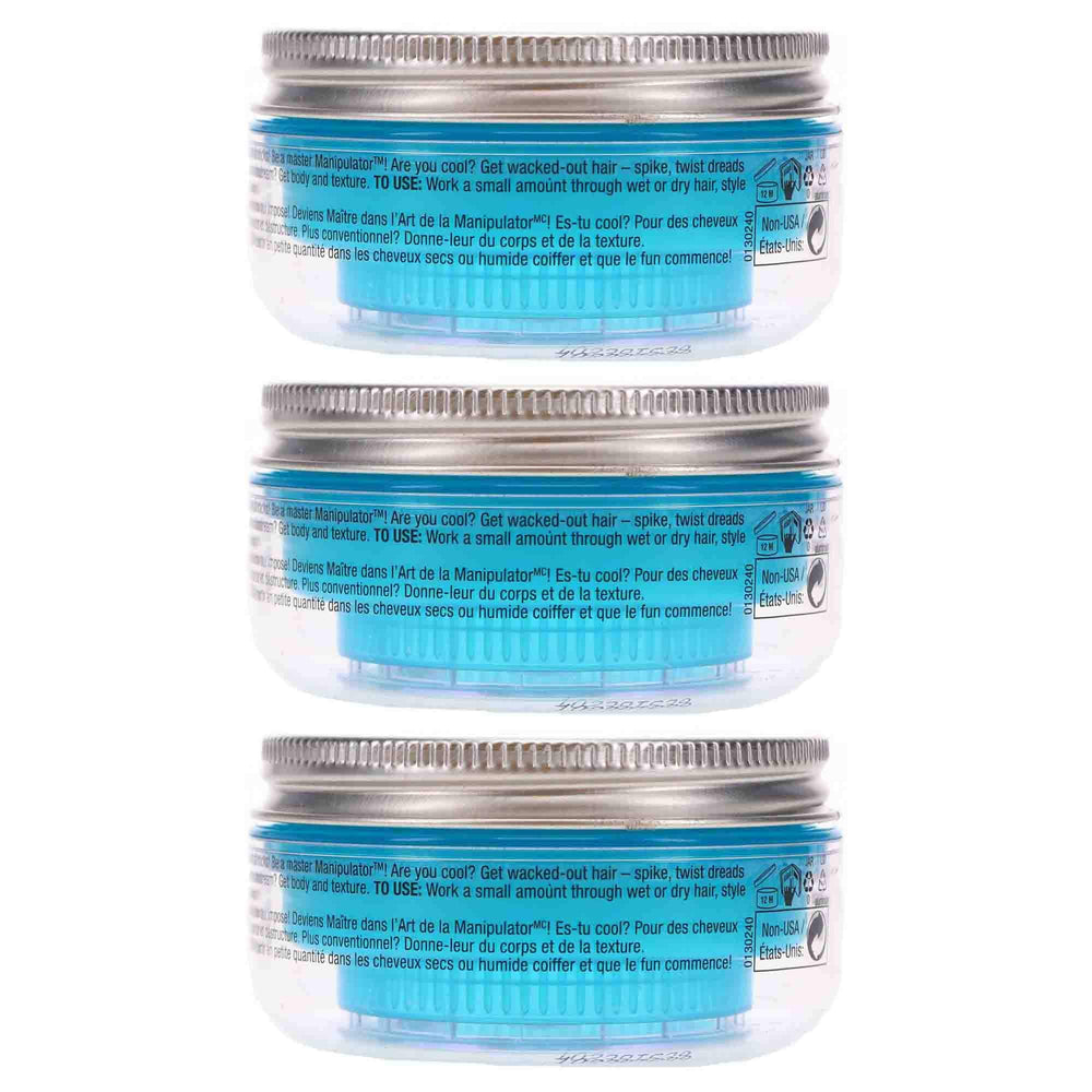 Bed Head Manipulator short-to-medium hair ready for strong texture.