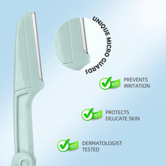 Bedace Dermaplane packaging displaying a 6-pack, ideal for gifting and travel.
