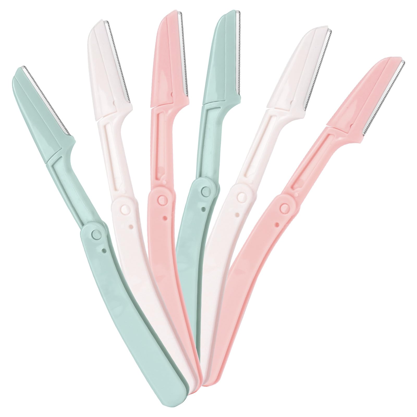 Bedace Dermaplane Razor close-up highlighting a precise 0.05mm edge for gentle exfoliation.