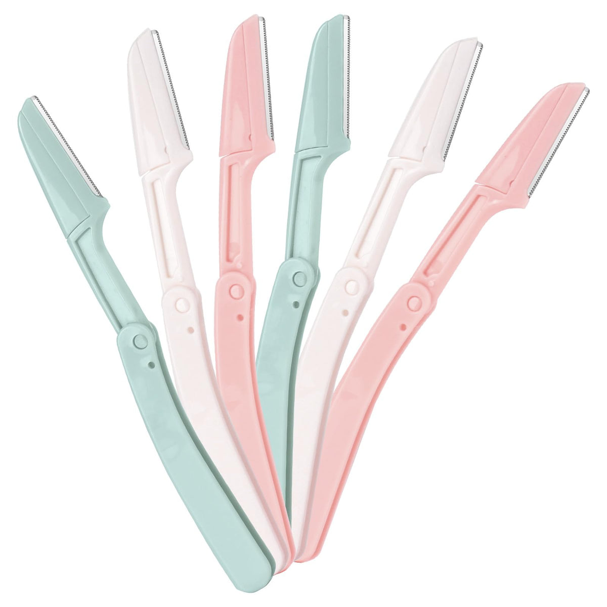 Bedace Dermaplane Razor close-up highlighting a precise 0.05mm edge for gentle exfoliation.
