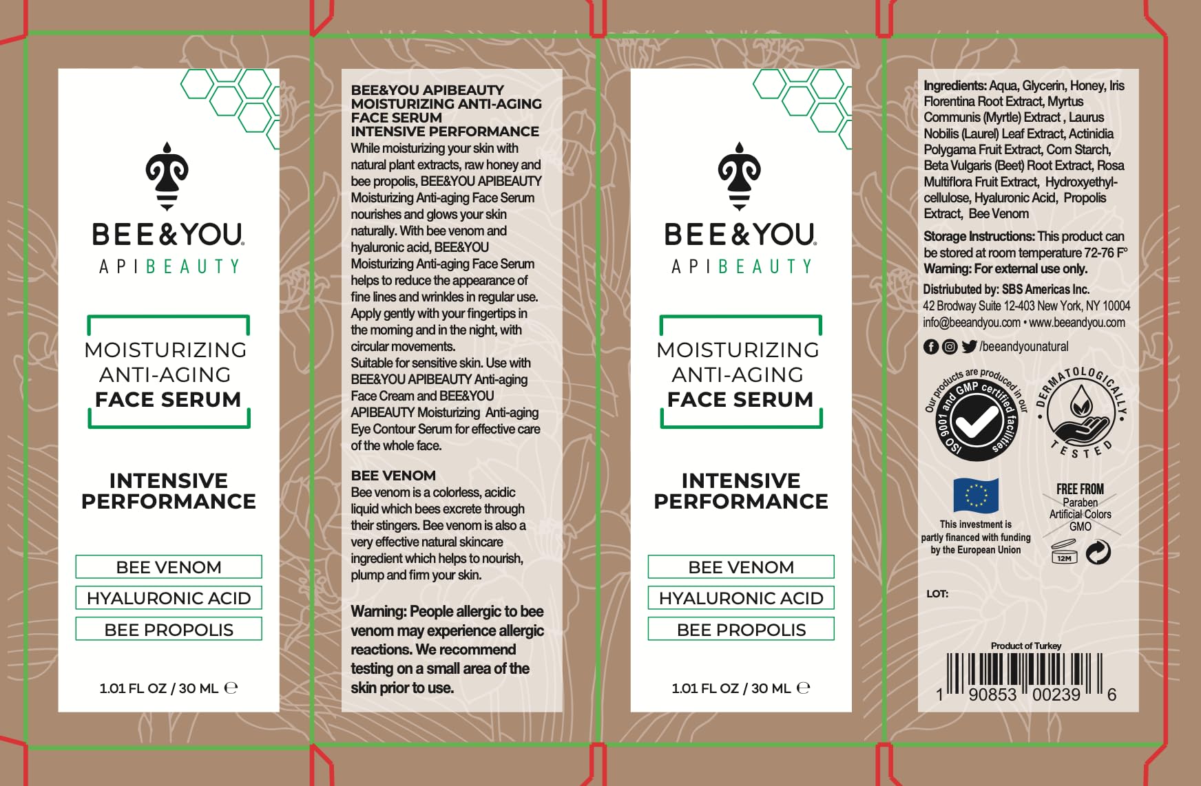 Bee & You cruelty-free label on packaging signaling responsible sourcing