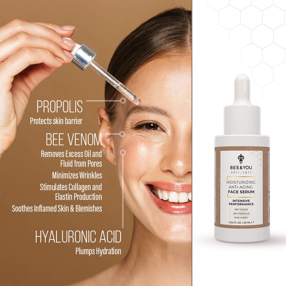 Bee & You hyaluronic acid glow on skin demonstrating deep hydration