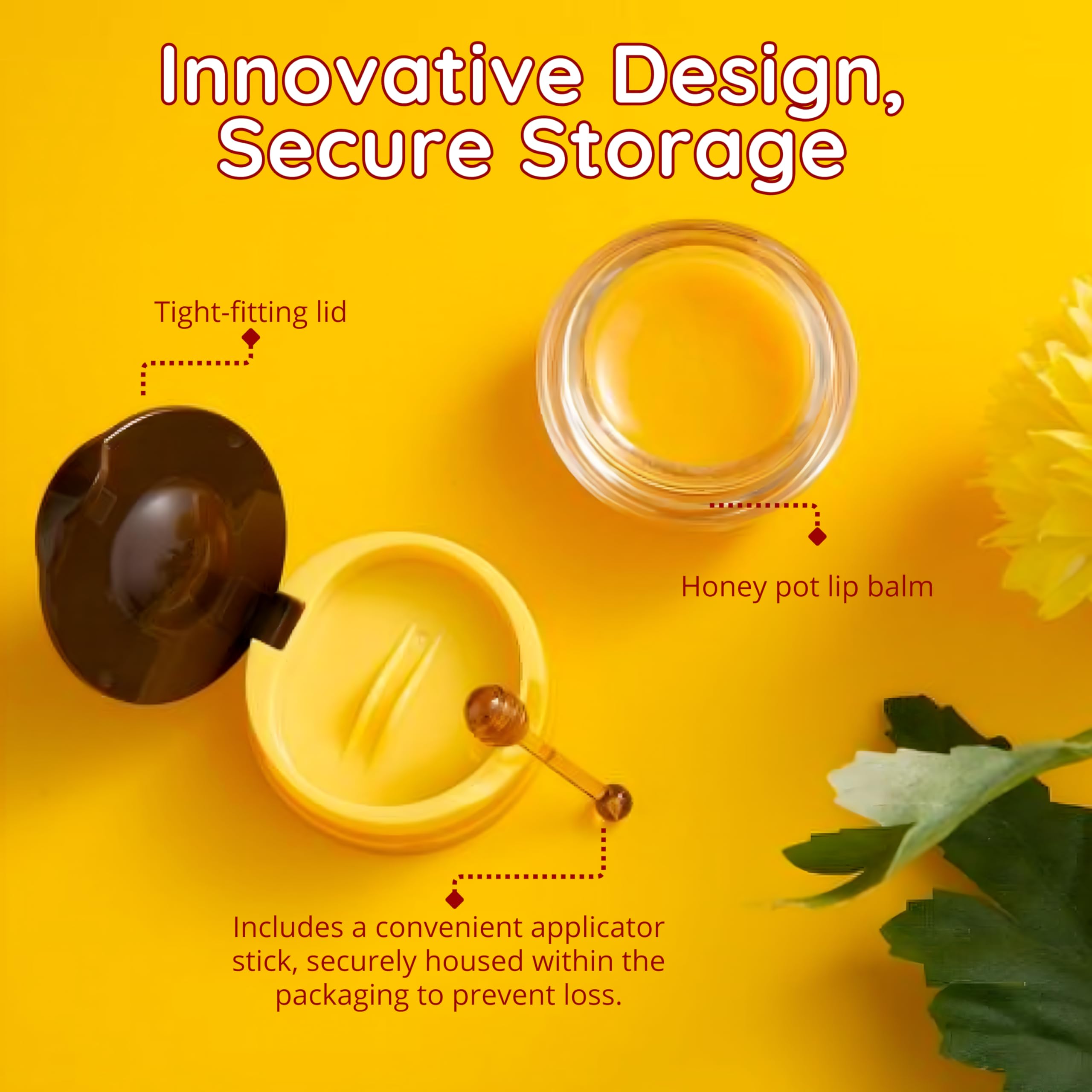 Bee Balm brand logo on packaging for trusted lip care.
