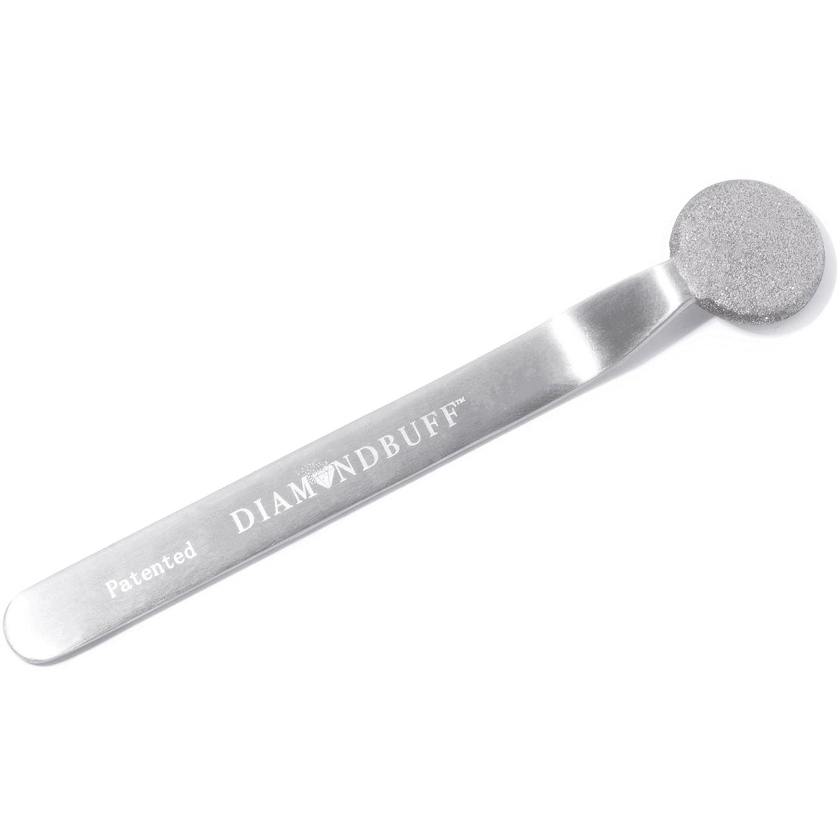 Bee Stunning Diamondbuff tool closeup showing diamond surface for at-home exfoliation