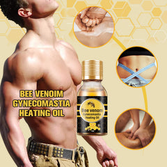Bee Venom Gynecomastia Oil travel pack ready for gym bags and on the go routines
