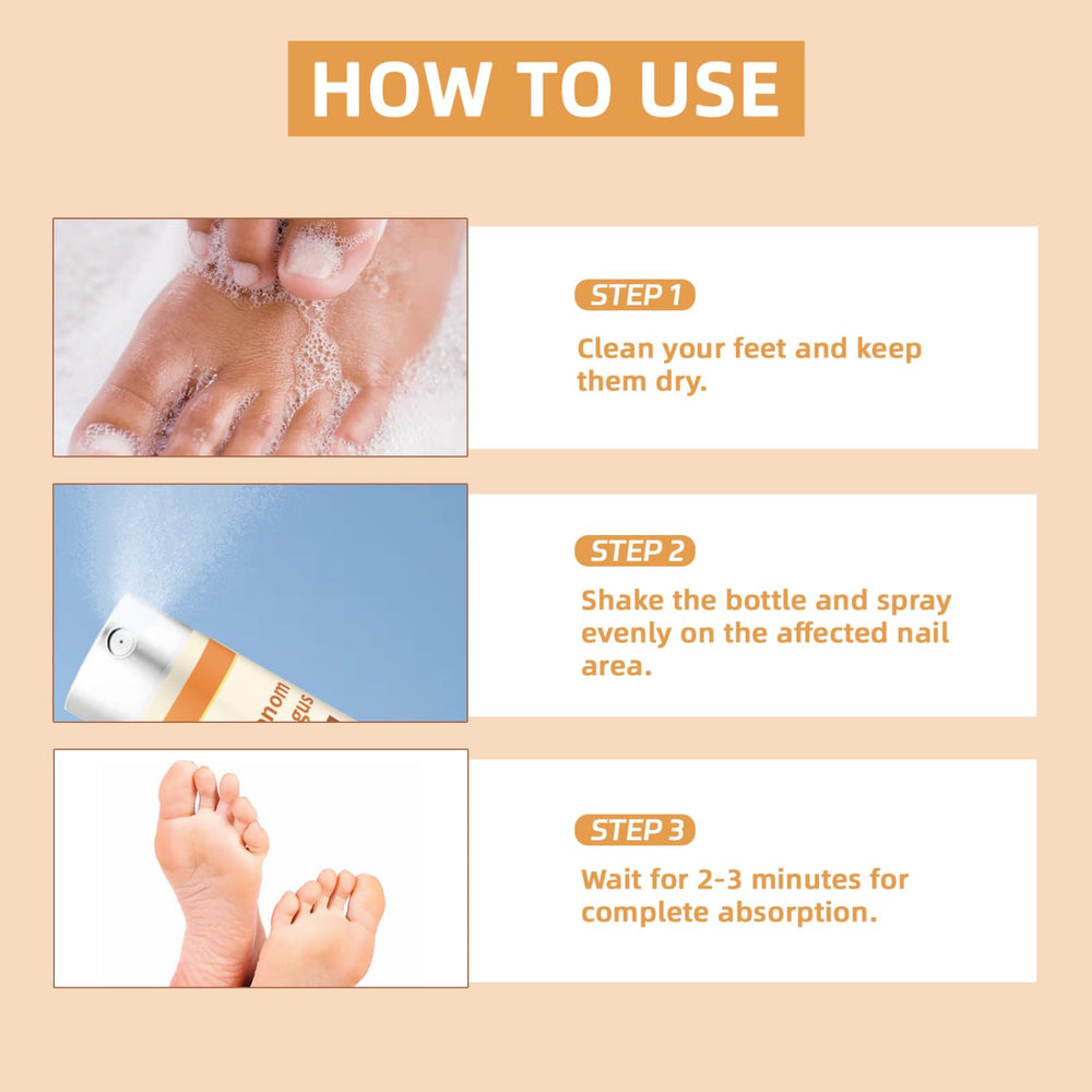 Bee Venom Nail Spray quick-dry mist on nails; smooth finish