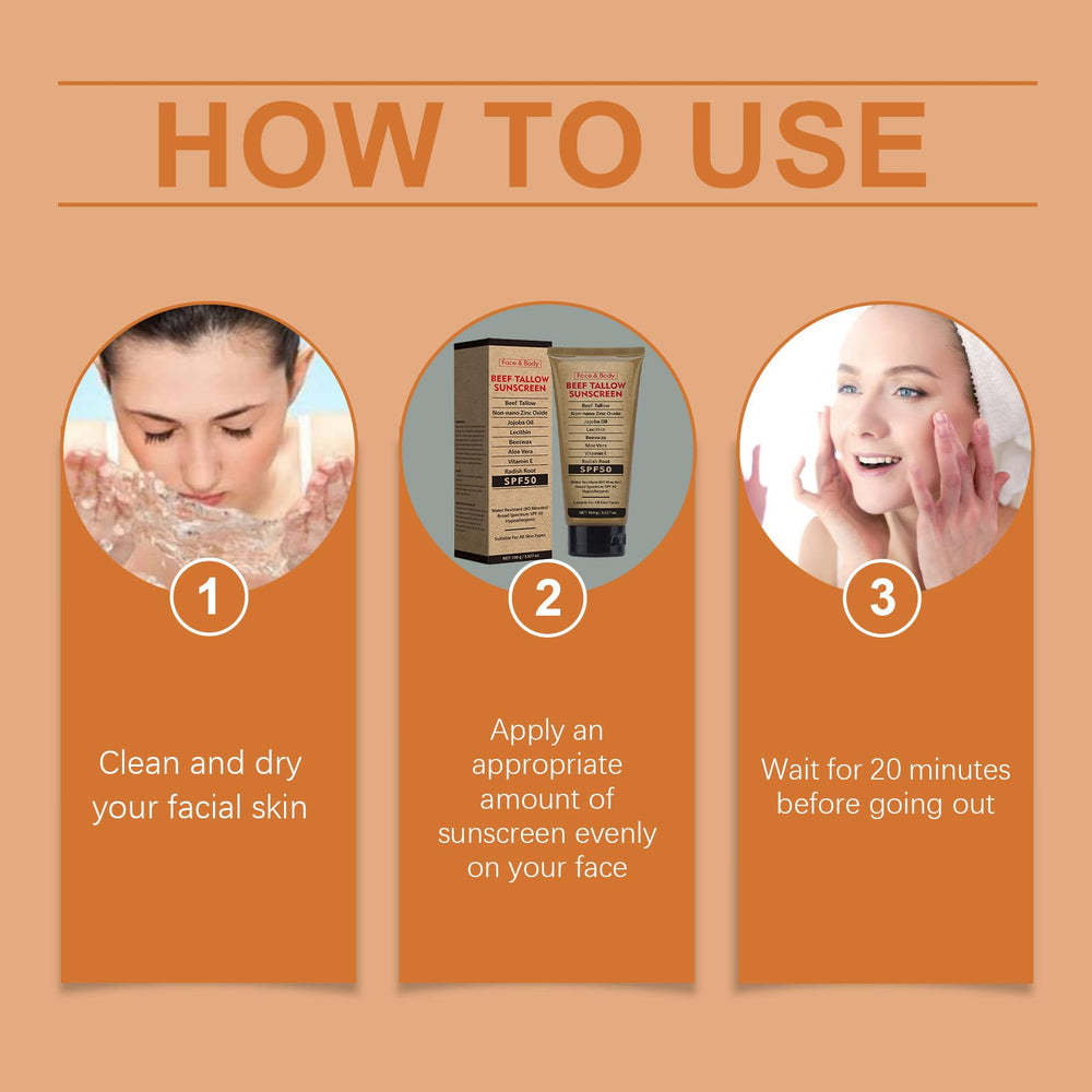 Gentle, kid-friendly Beef Tallow Sunscreen suitable for all ages